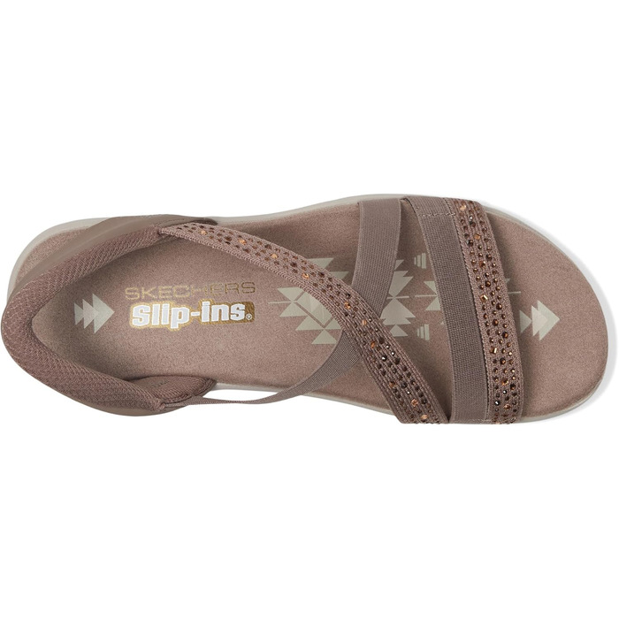 Сандалі Skechers Damen 163574-nvy коричневі, 39 EU - жіночі літні босоніжки