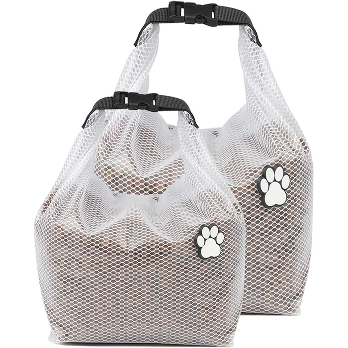 Набір для переноски корму для собак, 2 шт., водонепроникний, до 10 кг. Ідеально для подорожей, кемпінгу та перетримки собак