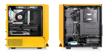 Корпус Thermaltake Ceres 350 MX Midi Tower, жовтий