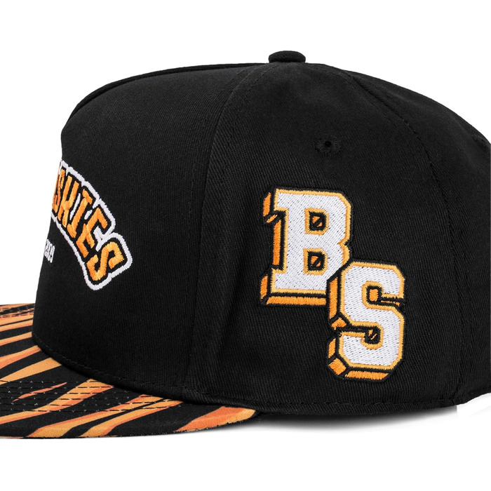 Чорна кепка Snapback Blackskies® з візерунками та різними кольорами | Бейсболка для чоловіків та жінок, кепка з замші, літня шапка для відпочинку, вуличний стиль, Outdoor, унісекс, розмір універсальний (Beast Mode)