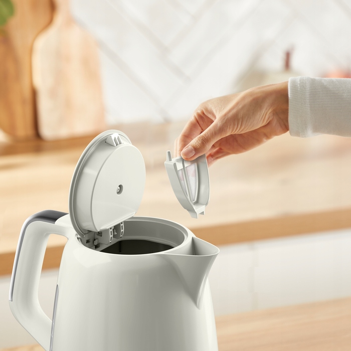 Електричний чайник Tefal KO355AE0, 2400 Вт, 1,7 л, бежевий