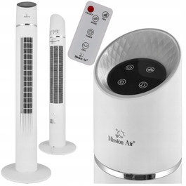 Колонний вентилятор Mission Air TOWER FAN XL, білий