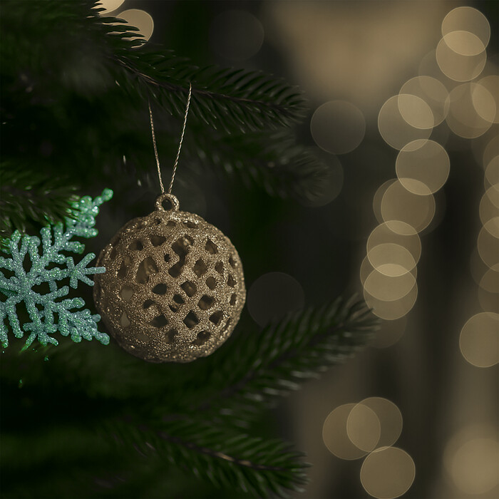 Relaxdays Set of 50 Christmas Baubles
