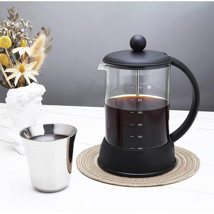 Френч-прес Easyworkz Eclipse 350 мл з боросилікатного скла