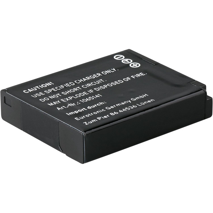 Запасний акумулятор 2x 1200mAh для Panasonic Lumix DMC-FT5 TZ40 TZ41 TZ55 TZ61 TZ71 ZS30 + зарядний пристрій (2 акумулятори)