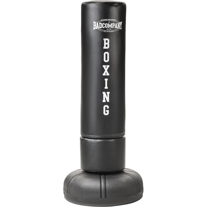 Bad Company Standboxsack: самостійний боксерський мішок з підставкою та вініловим килимком (170 x 37 см)