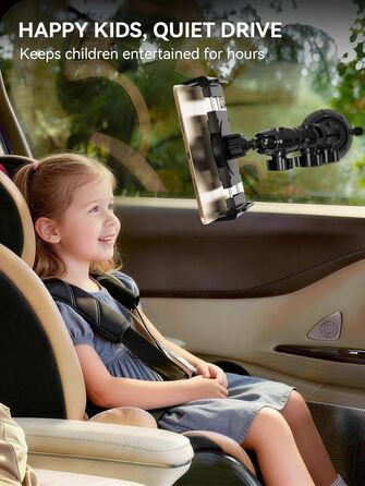 Автотримач для планшету OHLPRO: універсальний, 360° обертання, для iPad, Samsung Tab, Huawei (6-11