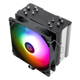 Охолоджувач CPU Thermalright TL-C12C з 6 тепловими трубами та PWM вентилятором, для AMD AM4/AM5/Intel 1700/1150/1151/1155/1200/1851, з підсвічуванням ARGB