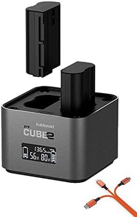 Зарядний пристрій Hähnel ProCube 2 для Canon LP-E6, LP-E6n, LP-E6NH, LP-E8, LP-E17