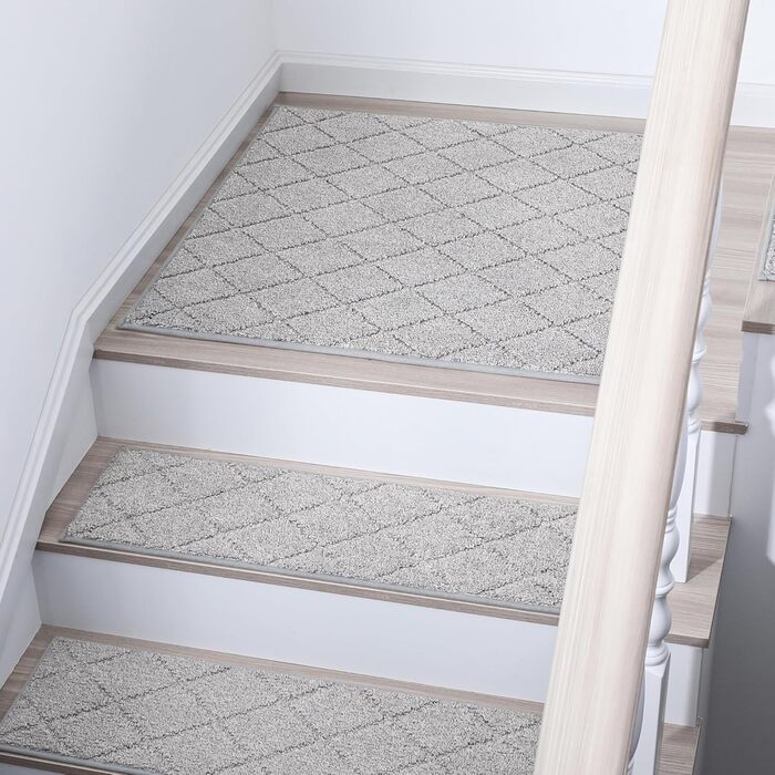 Корикома для сходів COSY HOMEER, 10 шт., 71,1 x 22,9 см, антиковзаюча, для дітей та собак, 100% поліестер, TPE-підкладка