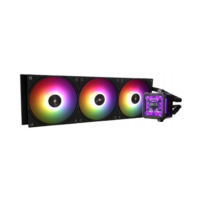 Рідинне охолодження Thermalright Frozen Warframe Pro 360 Black ARGB LCD