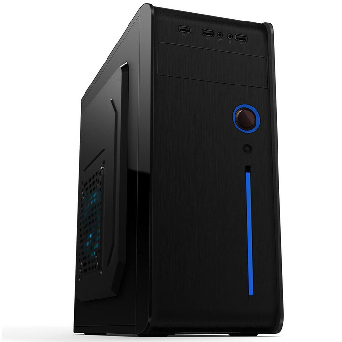 Корпус Akyga AK939BL Micro Tower, чорний