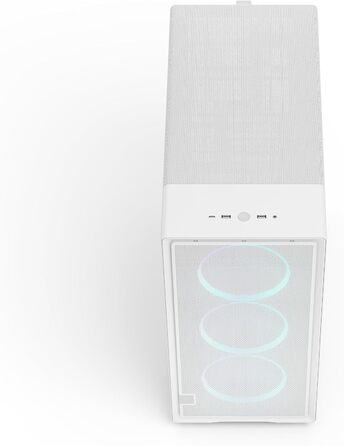 Корпус для ПК Fractal Design Epoch XL White - з прозорою бічною панеллю з загартованого скла, Mesh-панель, 3 вентилятори Momentum 12, підтримка ATX/mATX/ITX