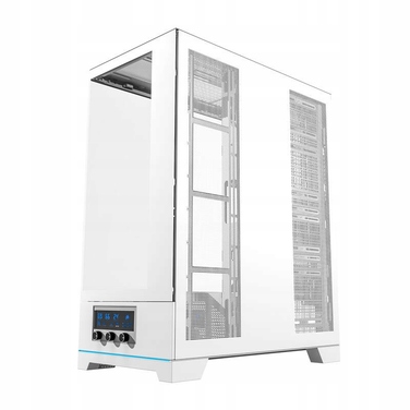 Корпус для ПК DarkFlash DY451L Midi Tower ATX, ігровий, білий (з нижнім розміщенням БЖ)