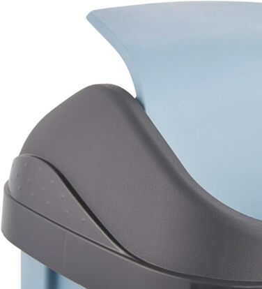 Відро для сміття Keepers з кришкою-маятником, Swantje, сірий (Nordic Blue, 10 л)