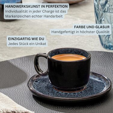 Набір чашок для кави та чаю Sänger VALUE COLLECTION (12 шт.) 430 мл, 12 чашок, кераміка, сірий, для кави, чаю, мікрохвильова піч, посудомийна машина