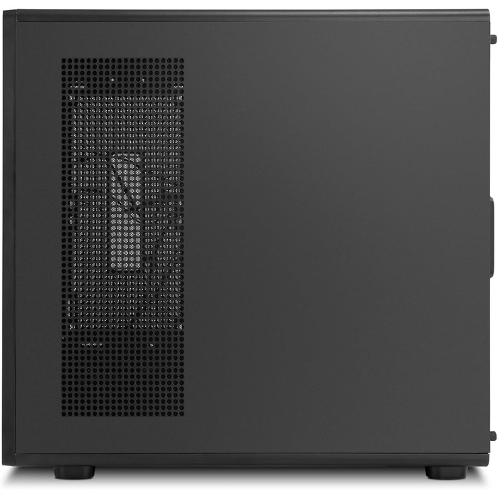 Корпус ПК NOX Xtreme Products HUMMER AERO BK – білий Midi-Tower з сітчастою передньою та верхньою панелями, скло, 3 x 140 мм вентилятори, підтримка 10 вентиляторів, USB-C/USB 3.0