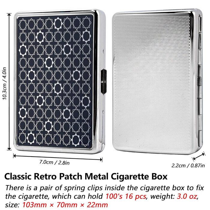 Металеве сигаретне пенал у формі серця Rosegold для 20 сигарет, подарунок на день народження/Новий рік