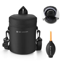 Сумка для об'єктива K&F Concept, водонепроникна, захисна, для DSLR/SLR, до 8x14 см