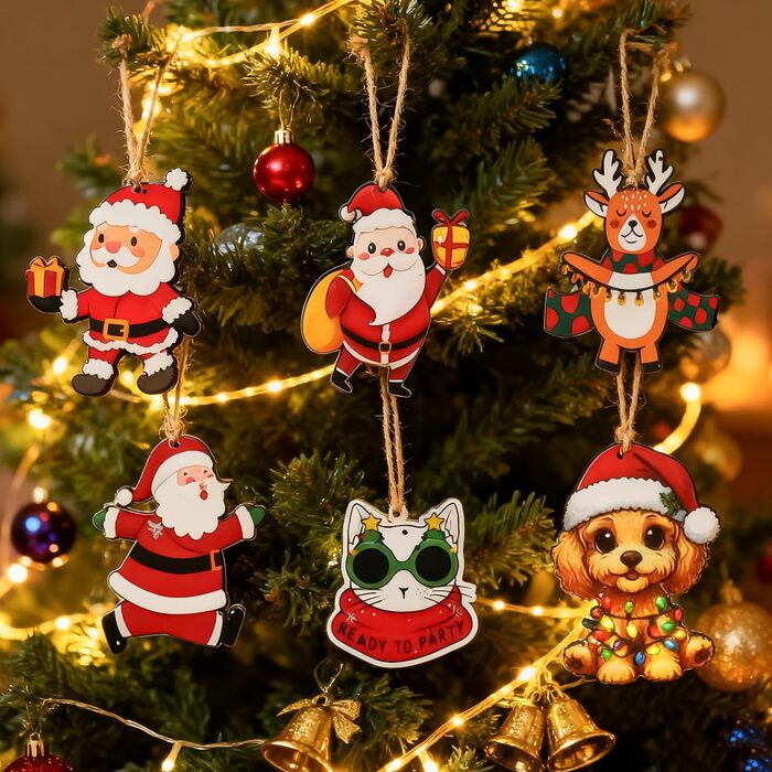 Набір прикрас на ялинку 101 шт. Пластикові кулі Рожеве золото Матові, Блискучі, з Гліттером, Ялинкові стрічки, Декор для дому та свят