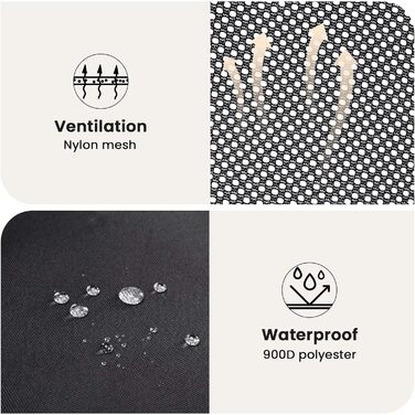 Транспортна переноска для собак Pecute, 61 x 52 x 45 см, сіра. Зручна, складана, з вентиляцією та ролетним віконцем. Ідеально для подорожей автомобілем.