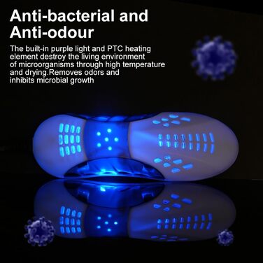 Електричний сушильник для взуття Flintronic - сушильник для черевиків, рукавиць, шкарпеток (білий)