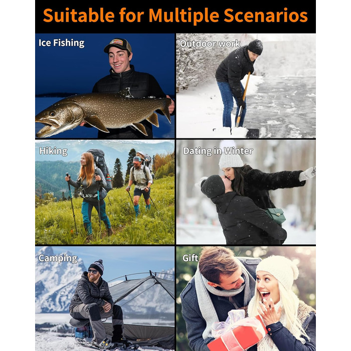 Обогреваемый жилет для мужчин и женщин с 26 зонами обогрева – жилет с поддержкой 5V/7.4V, быстрый нагрев, 4 зоны управления – идеально подходит для зимней велоспорта, кемпинга и работы – без аккумулятора, черный, XL