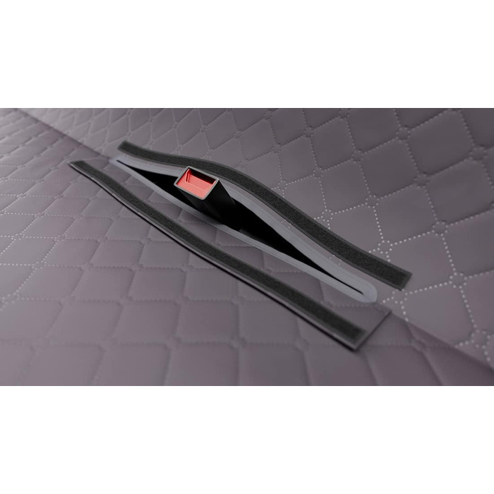 Захисна автомобільна ковдра для собак Knuffelwuff - 137x148 см, водовідштовхувальна, стійка до подряпин, антиковзаюча. Підходить для авто, мінівена та SUV. Захист заднього сидіння, чохол на сидіння, захист сидіння