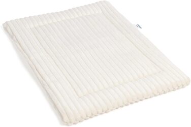 Килимок для собак Wallace & Jones Cardi, 60 x 45 см, бежевий, для маленьких собак, знімний, плюшевий