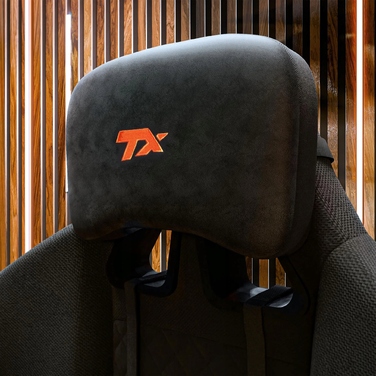 Ігрове крісло Trex E-Sports TX-110GC ACREE, тканина, чорне
