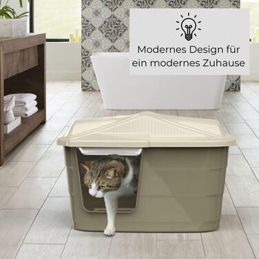 Кітниця/Будка для собак Outdoor/Indoor, вологостійкий пластик, для дому та вулиці