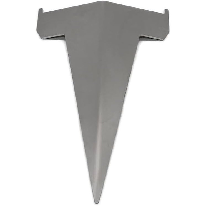 Stainless Steel Salmon Grill Plate - Fire Pit & BBQ Accessory - 180° Rotating Salmon Holder - Made in Germany