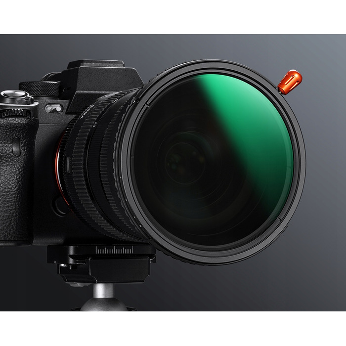 Гібридний фільтр 3в1 K&F Concept 58 мм: ND2-32 + CPL + Black Diffusion 1/4