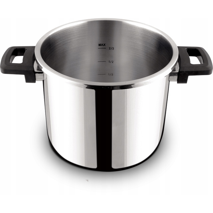 Скороварка Lamart STEAM LT1228, 7 л, діаметр 22 см, нержавіюча сталь