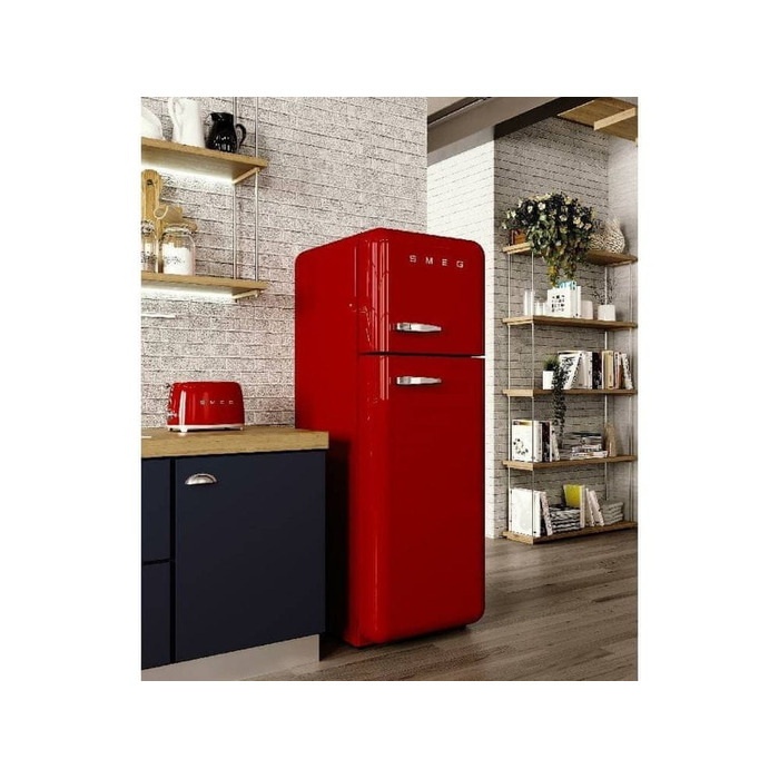 Тостер Smeg TSF01RDEU, червоний, 950 Вт
