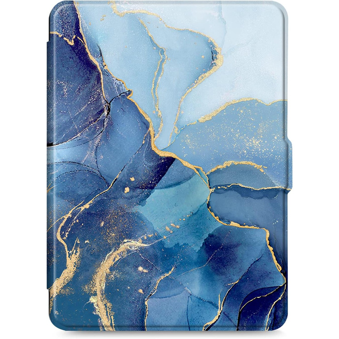 Чохол Fintie для Kindle 6 (11 покоління) 2024/2022 з авто-вимиканням, захисний чохол для Kindle Basic 2024, Ozean Marmor