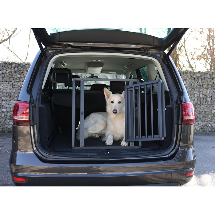 Kerbl Pet Транспортна переноска для собак Vacation, алюміній, 92x97x68 см, з антиковзним килимком