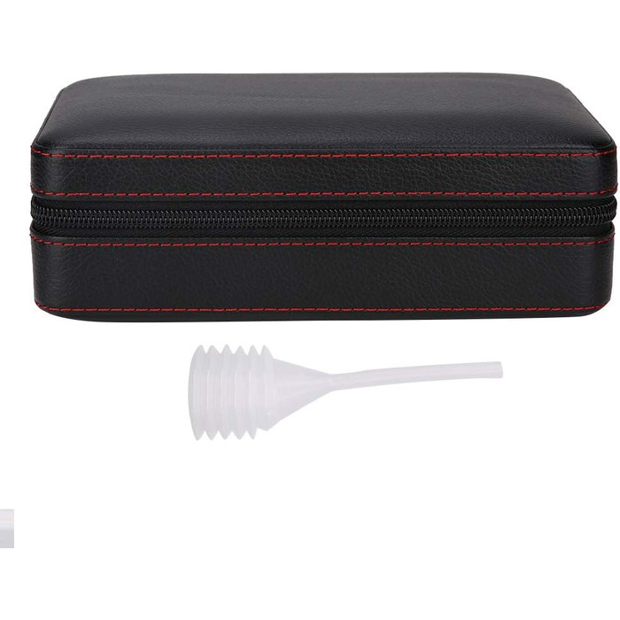 Ручний виготовлений Humidor для сигар, переносна шкіряна сигарниця з кедру, набір для сигар для подорожей та коротких поїздок, сигарниця з кедра на 4 сигари, аксесуари для сигар