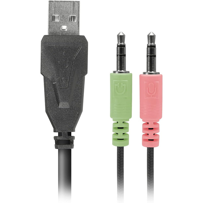 Speedlink LUNERA 4-в-1 RGB Ігровий Набір – Клавіатура, Миша, Навушники та Килимок для Миші, QWERTZ, Чорний