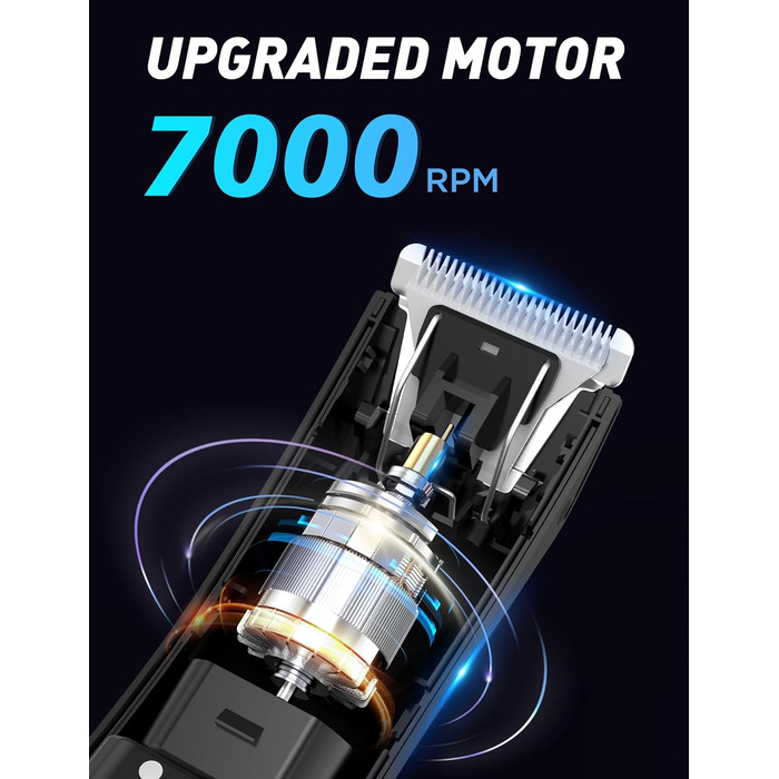 Електричний триммер для чоловіків 3-в-1 Intimrasierer: для носа, обличчя, тіла. Вологостійкий (IPX7), з зарядною станцією. Чорний