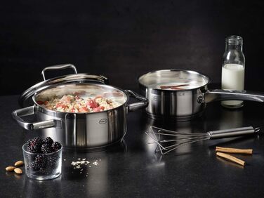 Міксер кухонний RÖSLE Gourmetbesen, нержавіюча сталь 18/10, 27 см, сріблястий