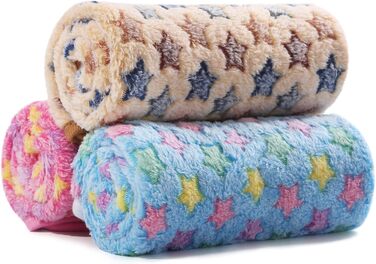 М'яка ковдра для собак та котів Demigeat, 3 шт. - тепла, миюча, для літа та весни, велика зірка