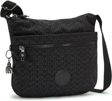 Сумка через плече Kipling ARTO Signature Emb середнього розміру - оригінальна та стильна