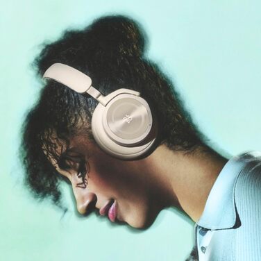 Bang & Olufsen Beoplay HX – Бездротові навушники Bluetooth з шумозаглушенням, до 40 годин роботи, 6 мікрофонів, золотий колір