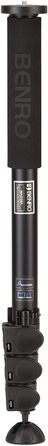 Монопод Benro MAD38A Adventure з алюмінію, чорний, 3/4 секції
