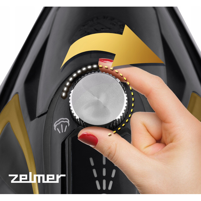 Парова праска Zelmer ZIR2620, 2600 Вт, керамічна підошва, 280 мл