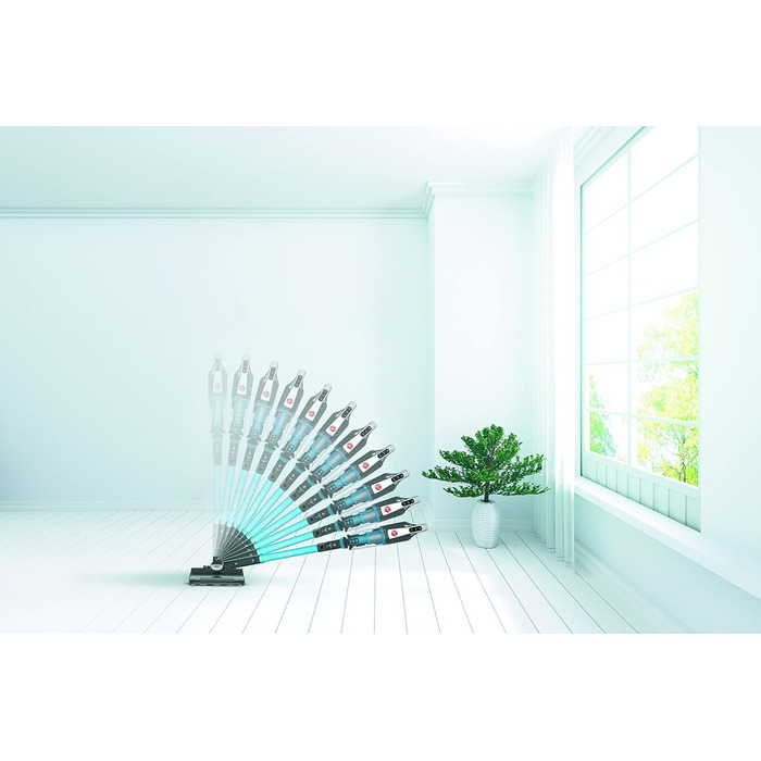 Бездротовий пилосос Hoover H-Free 500 Pets: потужний, без мішка, для видалення шерсті тварин, LED, паркування, 30 хв роботи