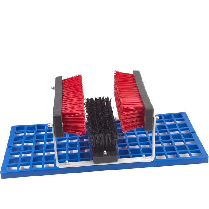 SPORTIKEL24 Shoe Cleaning Mat for Sports, Leisure, Construction & Industry – Scraper Grids for all Shoes & Boots – Dimensions: 60 cm x 30 cm x 20 cm