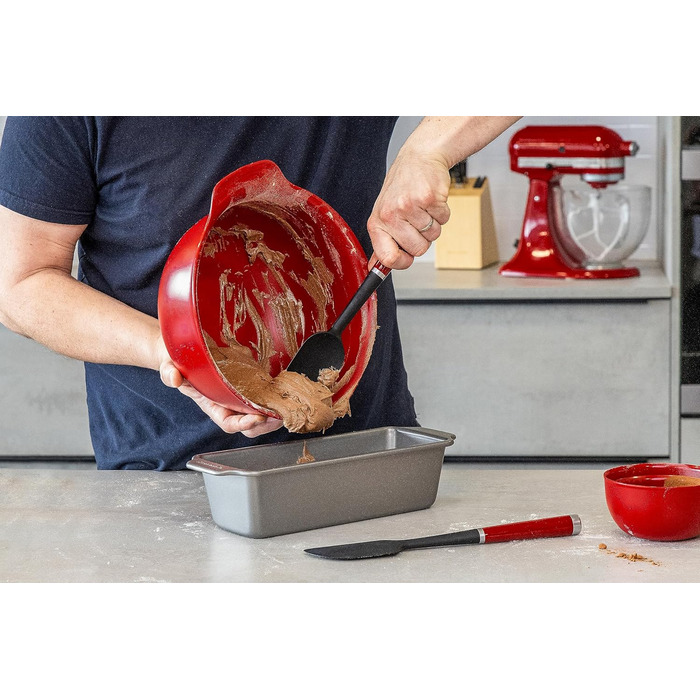 Універсальний набір силіконових лопаток KitchenAid, 2 шт, червоний Empire