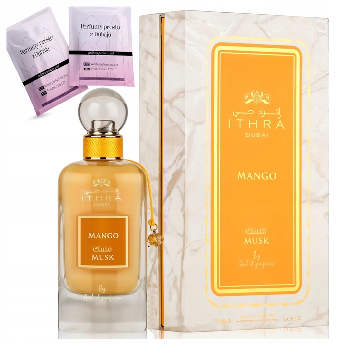 Жіночі парфуми Ard Al Zaafaran Ithra Dubai Musk Mango — фруктові, + 2 пробника